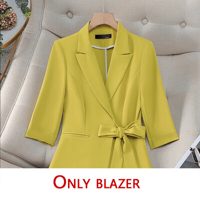 Elegantna uredska ženska odijela u francuskom stilu Svečana odjeća Nova moda 2024. Vintage sakoi s gumbima Ležerna ulična odijela s hlačama