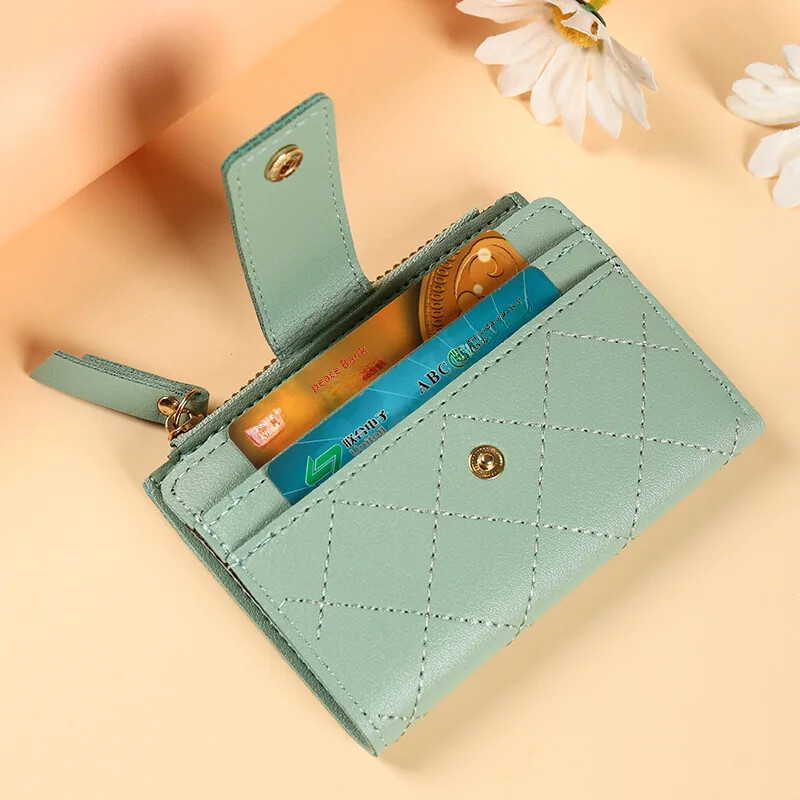 Ženski skraćeni novčanik u korejskom stilu, Amazonov najprodavaniji novčanik za novčiće, ručni devizni novčanik