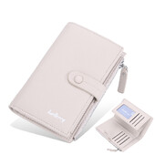 Augstākās kvalitātes balti somiņas maki sievietēm PU ādas maks 16 slotu karšu turētāji Sarkani naudas somas Baellerry jauns rāvējslēdzēja monētu maciņš