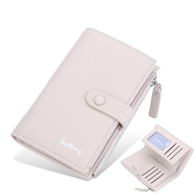 Augstākās kvalitātes balti somiņas maki sievietēm PU ādas maks 16 slotu karšu turētāji Sarkani naudas somas Baellerry jauns rāvējslēdzēja monētu maciņš