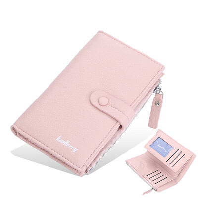 Augstākās kvalitātes balti somiņas maki sievietēm PU ādas maks 16 slotu karšu turētāji Sarkani naudas somas Baellerry jauns rāvējslēdzēja monētu maciņš