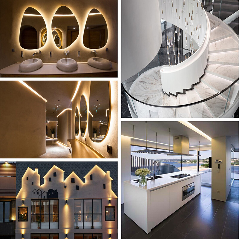 30A LED juostinio apšvietimo rankenėlės reguliatorius su belaidžiu RF valdikliu, skirtas 5050 SMD COB CCT juostiniams žibintams be laipsnio pritemdymo DC5-24V