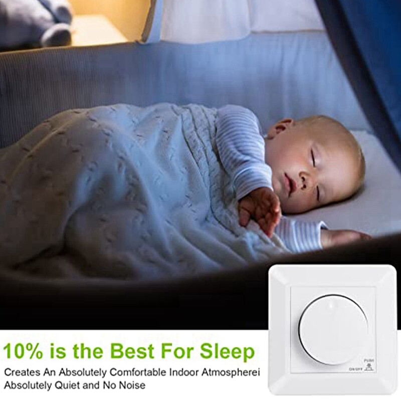 Šviesos diodų šviesos diodų reguliatoriaus jungiklis Įleidžiamas įleidžiamas 5–300 W apšvietimo reguliatorius, skirtas pritemdomam šviesos diodui ir halogeniniam šviesos diodui