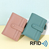 Asulike Sklopive dizajnerske torbice za žene Praktičan položaj za više kartica Ženski novčanik RFID zaštita Držač kartice velikog kapaciteta