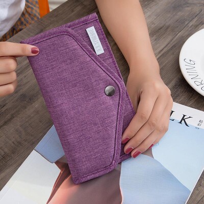 Tilorraine 2022 divatos pénztárca utazási útlevél vízálló Többfunkciós női pénztárca nagy jegykártyatartó férfi pénztárcák