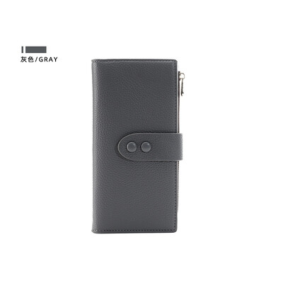 Sieviešu poliuretāna ādas maki Maks, kas atbilst krāsām, maks sievietēm, gara sajūga karšu turētāja