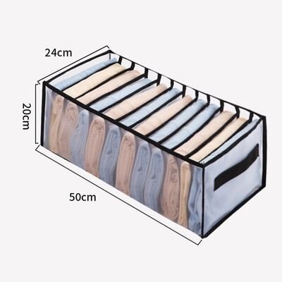 Organizacija traperica Kutija za pohranu Organizator za ormar Organizator za organizaciju odjeće Organizatori za ladice Ormar za hlače Organizator za pohranu