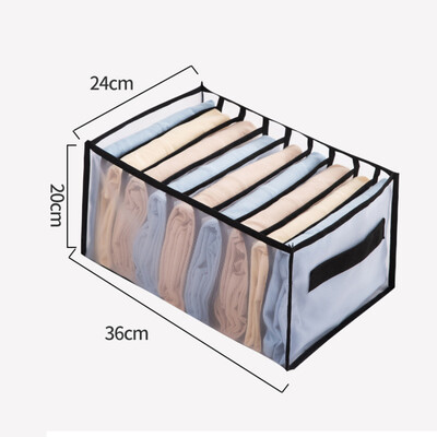 Organizacija traperica Kutija za pohranu Organizator za ormar Organizator za organizaciju odjeće Organizatori za ladice Ormar za hlače Organizator za pohranu