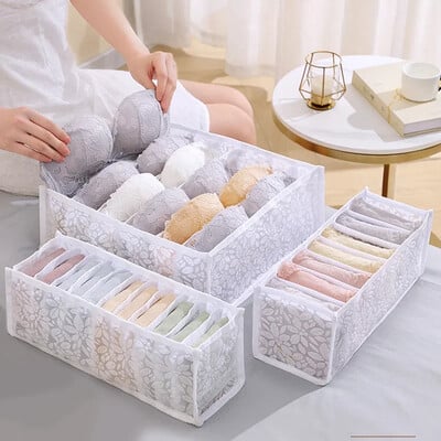 Organizer ντουλάπας για εσώρουχα Κάλτσες Home Devider Divider Storage Box Organizer αποθήκευσης για ρούχα Αναδιπλούμενο συρτάρι Organizer