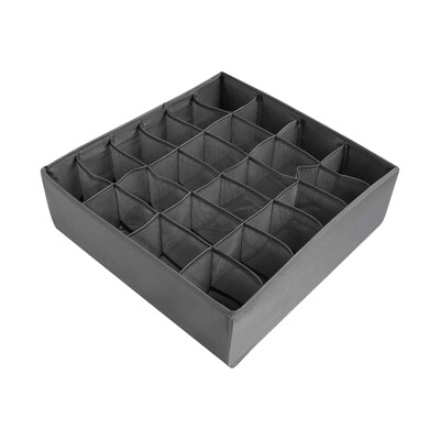 Melltartó Alsónemű fiók Szervező Összehajtható szövet Tároló fiók Összecsukható szekrényelválasztó zoknihoz Nyakkötők Sálak Otthoni utazás