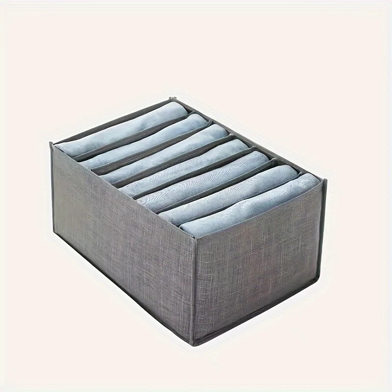 1/2/3 db- Összehajtható ruhatároló doboz, nadrág, ruha farmer tároló doboz, ruhatároló doboz, fehérnemű zokni tároló doboz