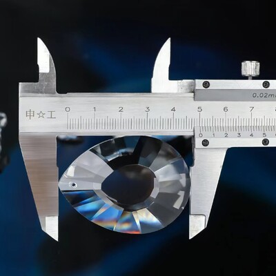 1 db 50 mm-es K9 kristályüveg csillár medálok, átlátszó függő szegélyező prizma világítási alkatrészekhez Napfogó barkácsolás otthoni esküvői dekorációhoz