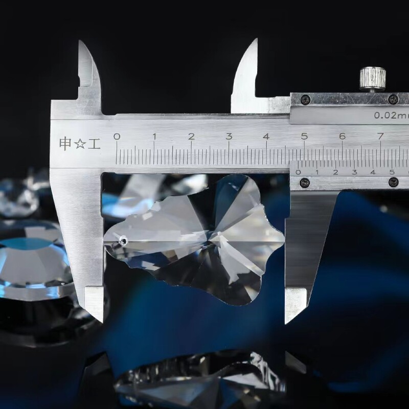 1 db 50 mm-es K9 kristályüveg csillár medálok, átlátszó függő szegélyező prizma világítási alkatrészekhez Napfogó barkácsolás otthoni esküvői dekorációhoz