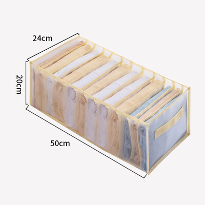 Džinsi Organizācija Uzglabāšanas kaste Skapis Organizators Apģērbu Organizācijas Sistēma Atvilktņu Organizatori Kabinets Bikses Glabāšanas Organizators