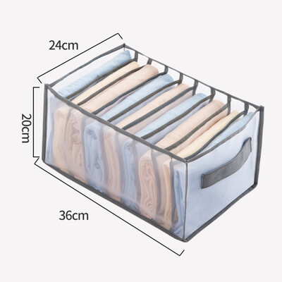 Džinsi Organizācija Uzglabāšanas kaste Skapis Organizators Apģērbu Organizācijas Sistēma Atvilktņu Organizatori Kabinets Bikses Glabāšanas Organizators