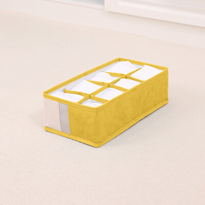 Összehajtható fiókos tároló rendszerező szekrény elválasztó dobozok nagy kapacitású fehérneműk zokni melltartók ruhák rendszerező fiókelválasztó