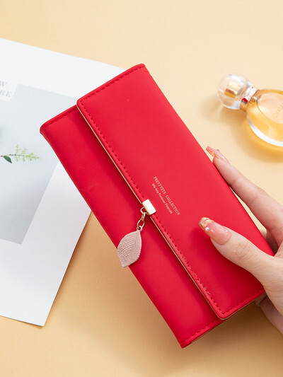 Vruće rasprodana nova ženska torba od japanske i južnokorejske PU kože za proljeće i ljeto, mali privjesak od svježih listova, trostruka torbica velikog kapaciteta