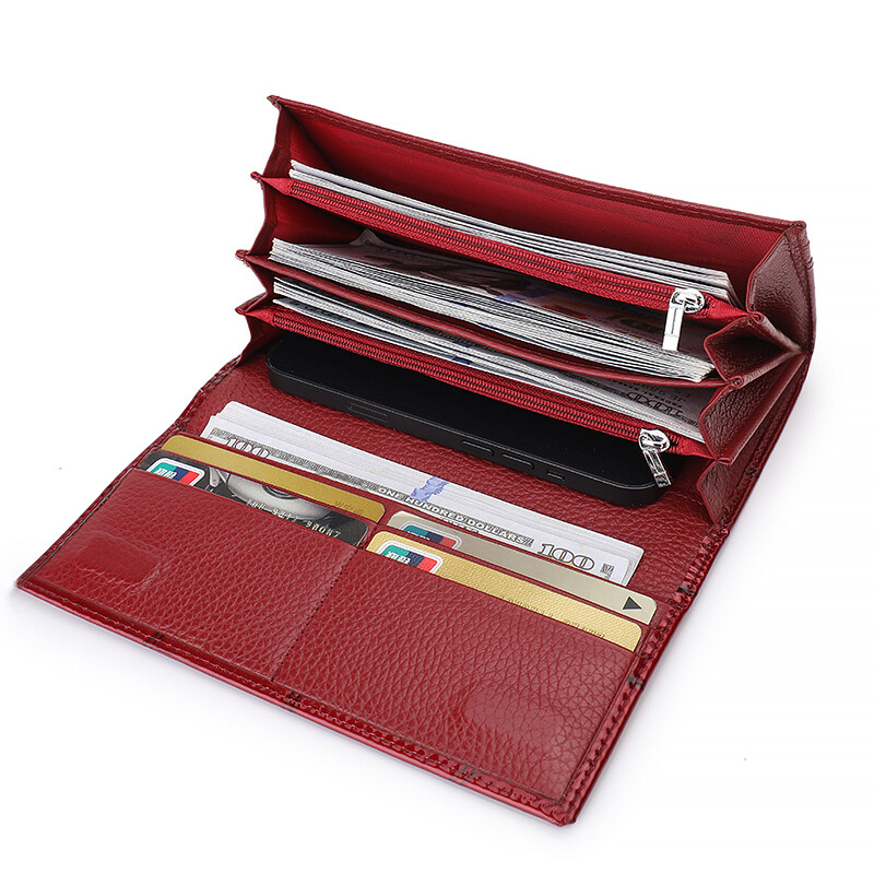 Portofel pentru femei Genți din piele naturală de designer de lux, model de piatră, genți de mână pentru femei, carte de identitate, poșete pentru femei