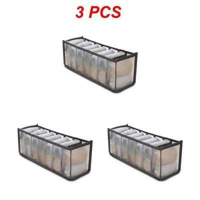 1/2/3 KOM. Organizator za donje rublje Pohranite Izdržljiv organizirani grudnjak Kutija za pohranu Učinkovit organizator za ladice Organizirajte Praktično uredno