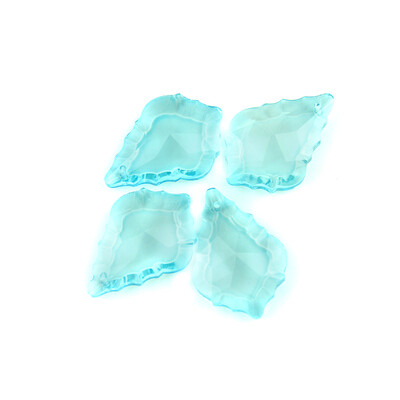 5 vnt Spalvos Krištoliniai klevo lapų pakabukai Sietynai Krištoliniai Priedai Namų ir vestuvių „Pasidaryk pats“ apdaila