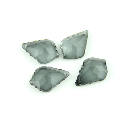 5 vnt Spalvos Krištoliniai klevo lapų pakabukai Sietynai Krištoliniai Priedai Namų ir vestuvių „Pasidaryk pats“ apdaila