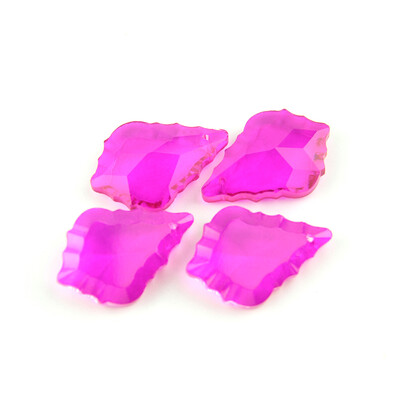 5 vnt Spalvos Krištoliniai klevo lapų pakabukai Sietynai Krištoliniai Priedai Namų ir vestuvių „Pasidaryk pats“ apdaila