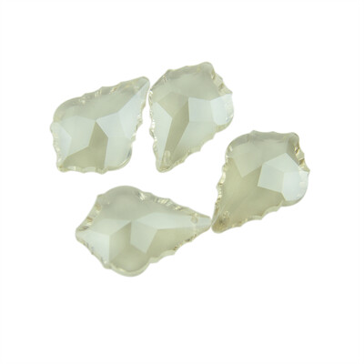 5 vnt Spalvos Krištoliniai klevo lapų pakabukai Sietynai Krištoliniai Priedai Namų ir vestuvių „Pasidaryk pats“ apdaila