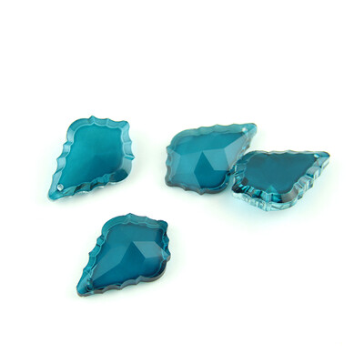 5 vnt Spalvos Krištoliniai klevo lapų pakabukai Sietynai Krištoliniai Priedai Namų ir vestuvių „Pasidaryk pats“ apdaila