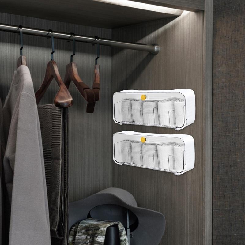 Organizator de lenjerie de corp Cutie de depozitare Montare pe perete Dulap de acasă despărțitor Dulap de depozitare Sertar șosete Cutie de depozitare Sutien Organizator de sertar