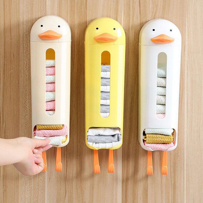 Mājas Sienas Apakšveļas Organizators Skapis Apakšveļa Zeķu Organizators Virtuve Atkritumu maisu Organizators Glabāšanas kaste