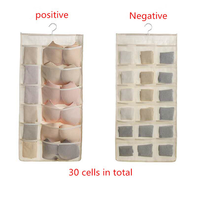 1PC Organizator de lenjerie de corp multifuncțional Umeraș de depozitare pentru lenjerie de corp Geantă de depozitare pentru lenjerie de corp Umeraș pentru cravată Geantă de depozitare a hainelor