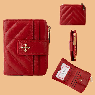 2024, la modă, simplu, elegant, scurt, portofel pentru femei, portofel pentru doamne, pentru femei, suport pentru carduri, portofel mic pentru femei, mini clutch pentru fată