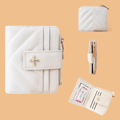 2024, la modă, simplu, elegant, scurt, portofel pentru femei, portofel pentru doamne, pentru femei, suport pentru carduri, portofel mic pentru femei, mini clutch pentru fată