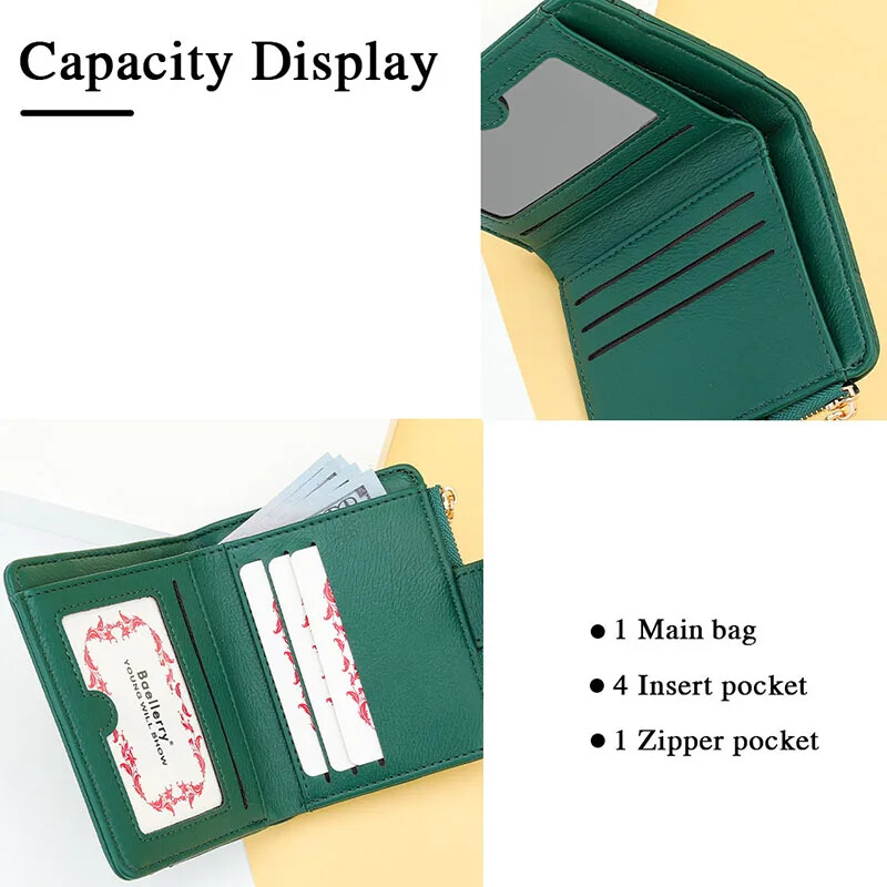 2024, la modă, simplu, elegant, scurt, portofel pentru femei, portofel pentru doamne, pentru femei, suport pentru carduri, portofel mic pentru femei, mini clutch pentru fată