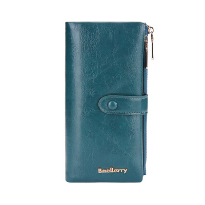 Ženski novčanik Visokokvalitetna kožna torbica s patentnim zatvaračem Torbica za kovanice velikog kapaciteta Ženski trostruki držač kartica Crveni ženski novčanici