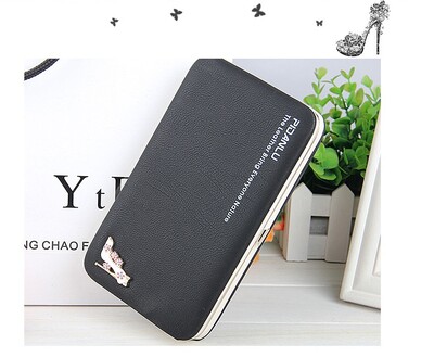 Ženski novčanici Dizajn marke Visokokvalitetni novčanik od PU kože Ženska kopča Modni dugi ženski novčanici i torbice Džep za mobitel