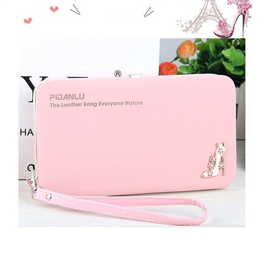 Ženski novčanici Dizajn marke Visokokvalitetni novčanik od PU kože Ženska kopča Modni dugi ženski novčanici i torbice Džep za mobitel