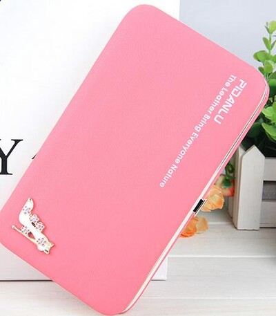 Ženski novčanici Dizajn marke Visokokvalitetni novčanik od PU kože Ženska kopča Modni dugi ženski novčanici i torbice Džep za mobitel