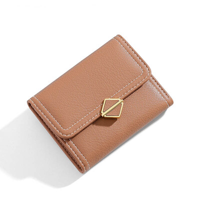 Mirco Kreatív női pénztárcák Luxus Pu bőr érmék táska Női divat azonosító mappacsomag Rövid többkártyás pozíció Női pénztárca