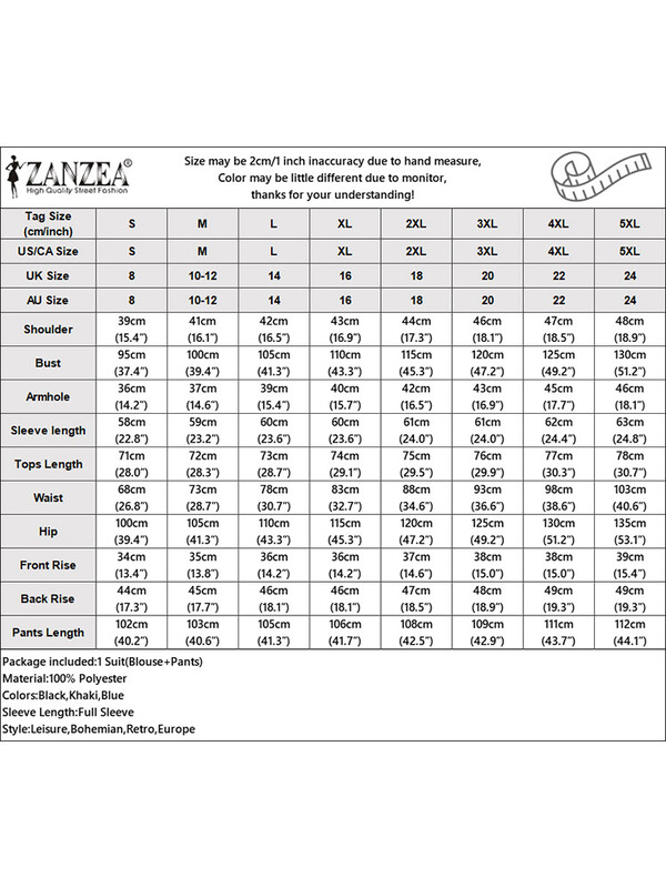 ZANZEA női elegáns 2 részes blézer öltönyök divatos csúcsos hajtókás blézer szettek magas derekú nadrág 2db ruhák irodai női nadrág szettek