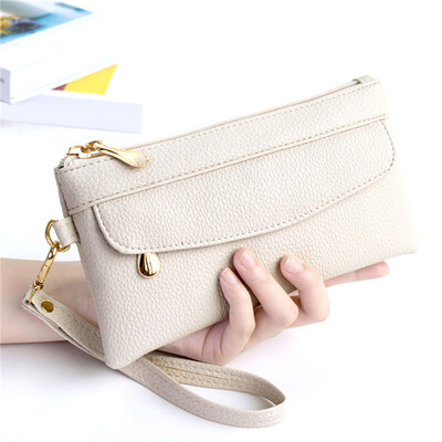 Sieviešu pārnēsājams modes maciņš Pu ādas pakarināmais somiņas sieviešu somiņas monētu kabatas ūdensnecaurlaidīgs tālrunis sievietēm soma JAUNUMS