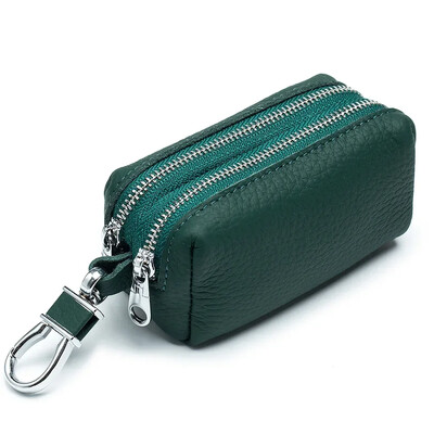 Torbica od prave kože Privjesak za ključeve Muškarci Žene Držač Organizator Torbica Krava Split Ključ od auta Novčanik Kućica za ključeve Mini torba za kartice