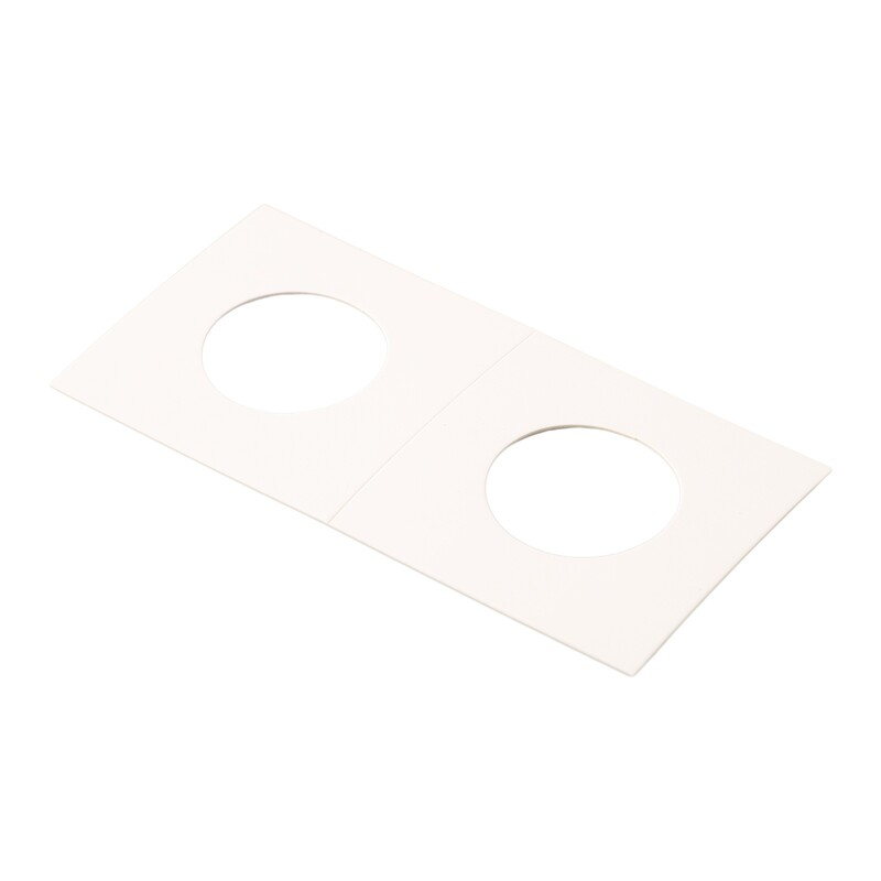 50PCS Držači za kovanice Držač za marke Kutija za pohranu Kutija za pohranu Držači za pohranu Kvadratna kartonska kutija Kućanske potrepštine 17,5-40 mm