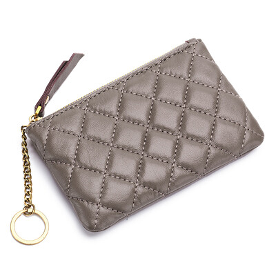 Jauna dizaina mini monētu somiņa mazs maciņš maciņš aitādas īstas ādas meiteņu somas Modes zīmola atslēgu ķēdes monētu soma