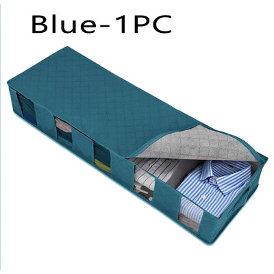 Neaustas kokvilnas segas glabāšanas soma Lielas ietilpības apģērba kokvilnas sega mobilās bagāžas mitrumizturīga un putekļu necaurlaidīga pārnēsājama soma