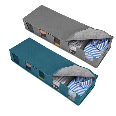Neaustas kokvilnas segas glabāšanas soma Lielas ietilpības apģērba kokvilnas sega mobilās bagāžas mitrumizturīga un putekļu necaurlaidīga pārnēsājama soma