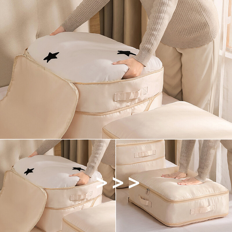 Liels kompresijas maisiņš Segas Apģērbi Segas Mētelis Spilvens Sega Glabāšanas Skapis Skapis Ceļojumu komplekts Ietaupiet vietu Organizators