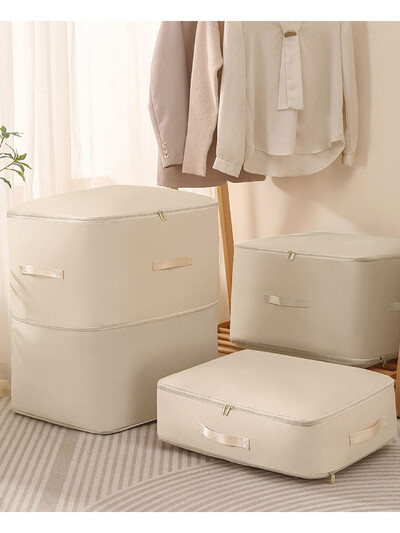 Gongsatino medžiagos suspaudimo pakavimo kubas, atsparus dulkėms, sulankstomas suspaustas laikymo krepšys, didelės talpos, atsparus drėgmei