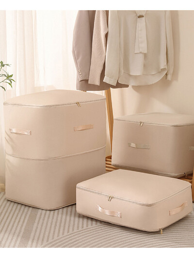 Gongsatino medžiagos suspaudimo pakavimo kubas, atsparus dulkėms, sulankstomas suspaustas laikymo krepšys, didelės talpos, atsparus drėgmei