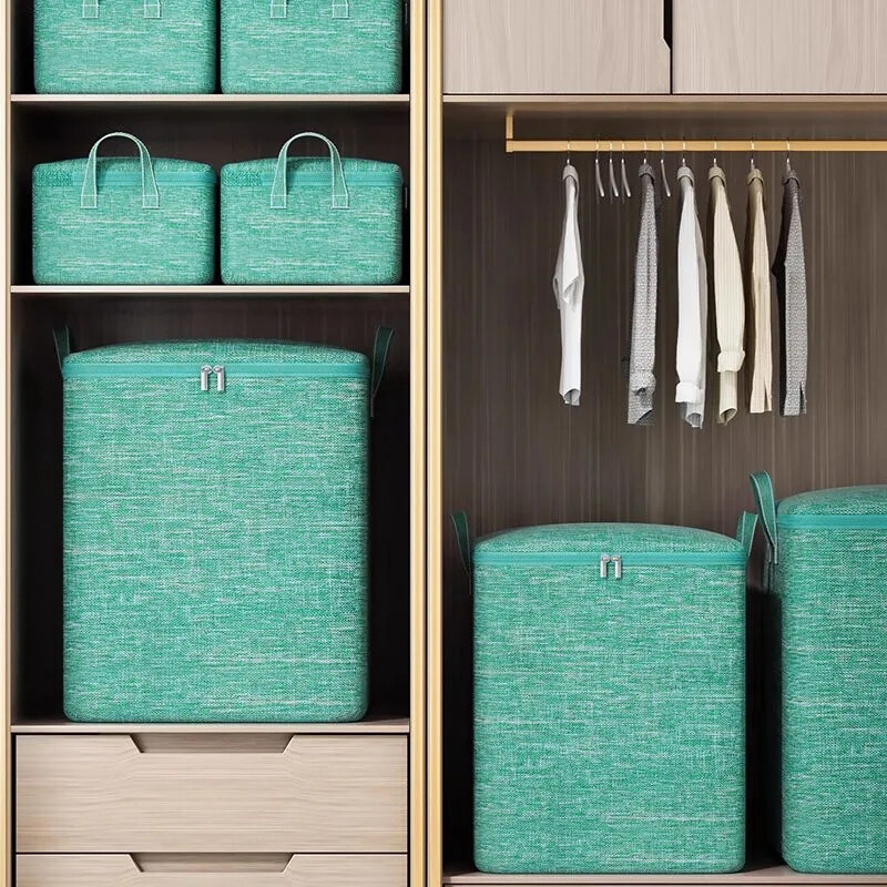 Poplun Vreća za pohranu Sklopiva Vreća za pohranu velikog kapaciteta otporna na vlagu Odjeća Igračke Otporna na prašinu Ormar Organizator Kontejner Kutija